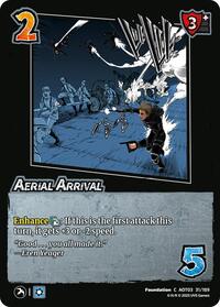 Aerial Arrival