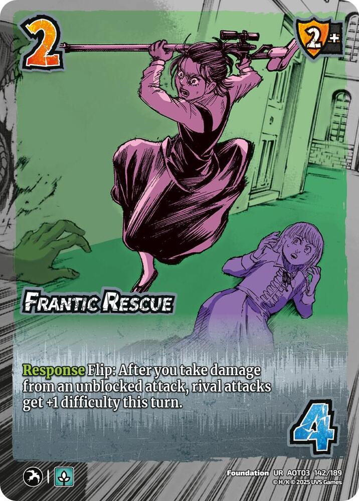 Frantic Rescue - Attack on Titan: Apocalypse - UniVersus