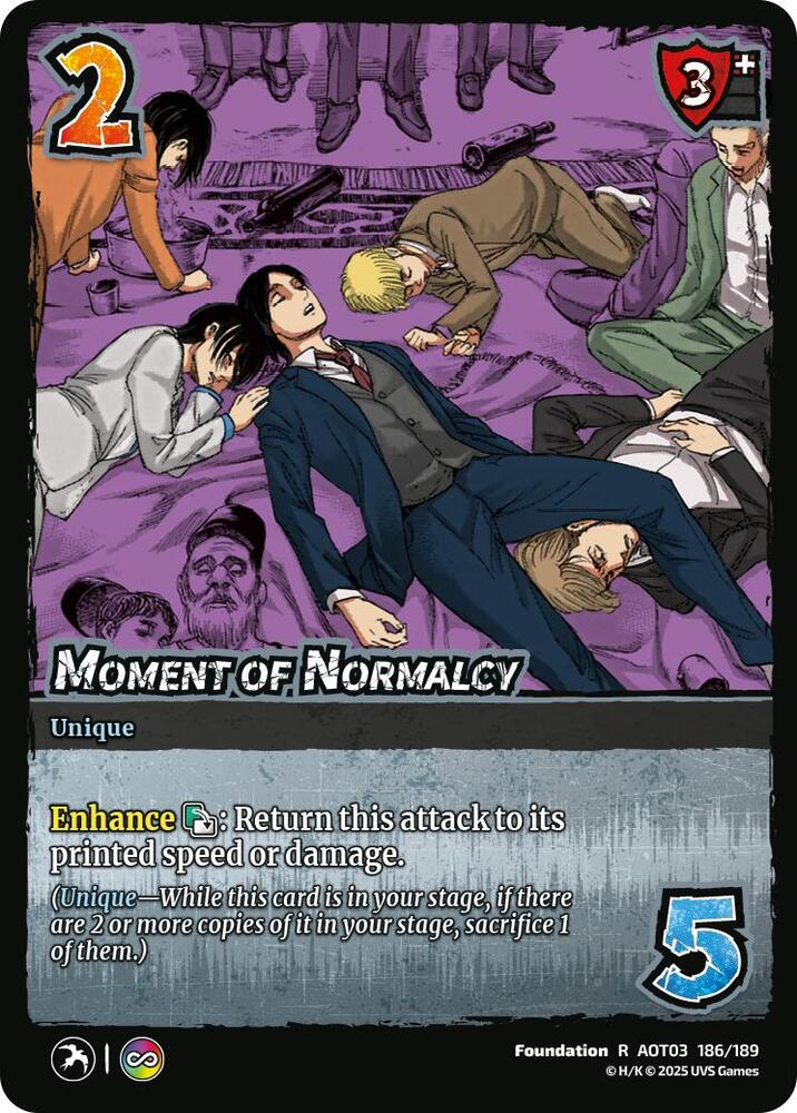 Moment of Normalcy - Attack on Titan: Apocalypse - UniVersus
