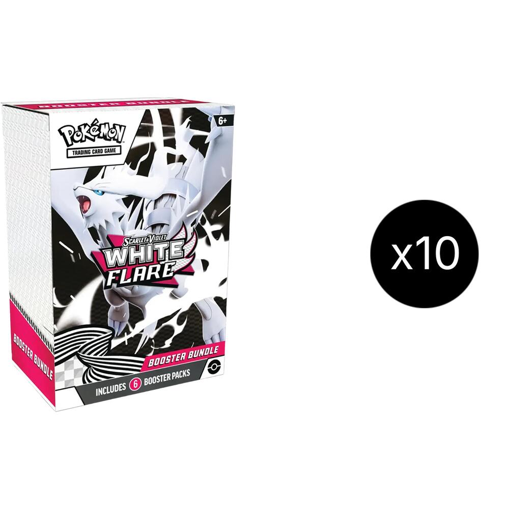 【2個セット】ホワイトフレアブースターバンドル - SVホワイトフレア（WHT) White Flare Booster Bundle Display - SV: White Flare - Pokemon
