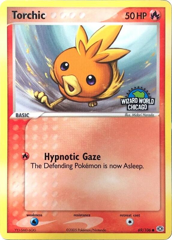 Torchic (Wizard World Chicago) 69/106 from Miscellaneous Cards & Products