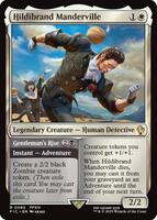 MTG FF ヒルディブランド・マンダヴィル 拡張アート foil FFXIV Hildibrand card from MTG : r/ffxiv