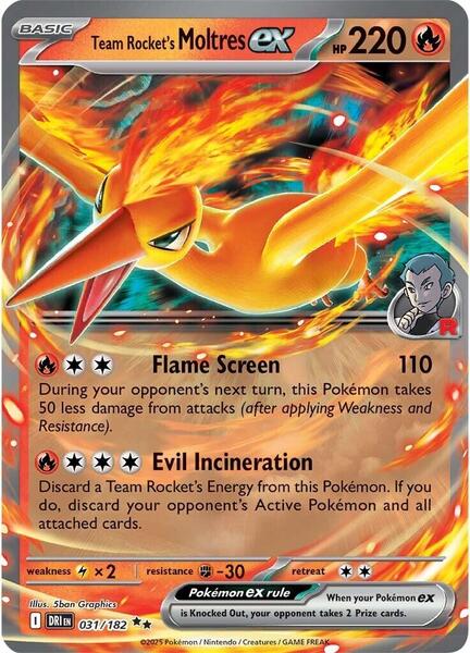 Team Rocket's Moltres ex - SV10: Destined Rivals - Pokemon - TCGplayer.com