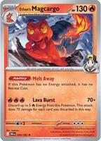 Ethan's Magcargo [Cosmos Holo] #36 from Pokemon Destined Rivals set