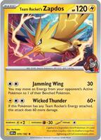 Team Rocket's Zapdos - SV10: Destined Rivals - Pokemon