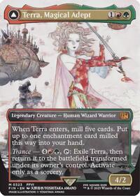 Terra, Magical Adept (Borderless) - FINAL FANTASY - Magic: The Gathering card