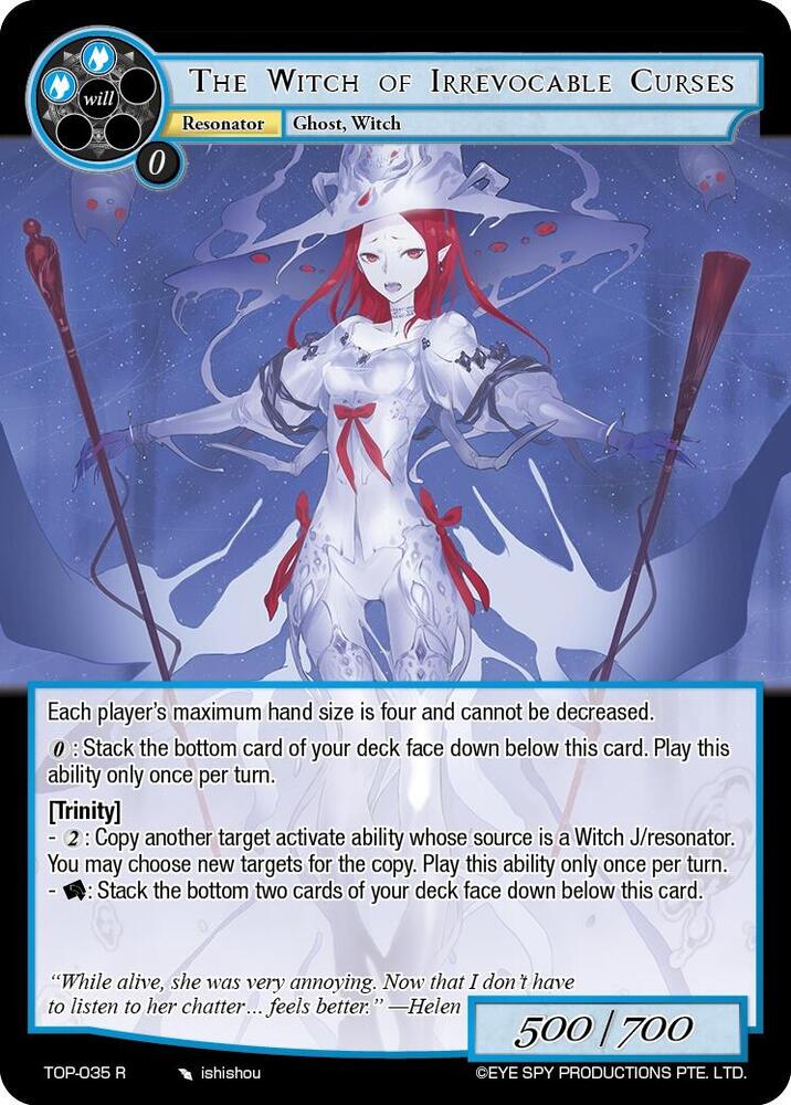 The Witch of Irrevocable Curses