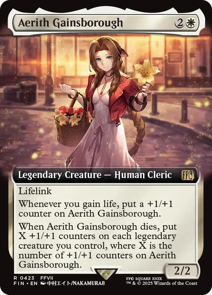 Aerith Gainsborough (Extended Art) - FINAL FANTASY - Magic: The