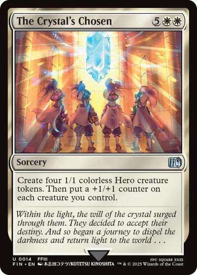 The Crystals Chosen