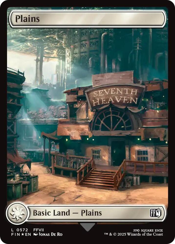 MTG 平地 SLP foil magic conラスベガス Plains (0031) - Secret Lair Showdown - Magic: The Gathering