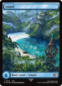 Island (0573) (Surge Foil)
