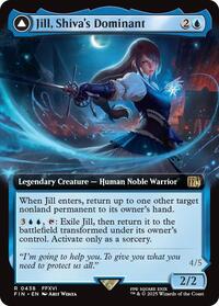 Jill, Shiva's Dominant (Extended Art) (Foil)