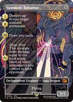Summon: Bahamut (Borderless) - FINAL FANTASY - Magic: The