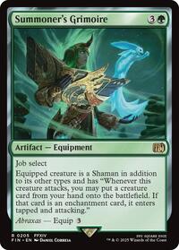 Summoner's Grimoire - FINAL FANTASY - Magic: The Gathering card