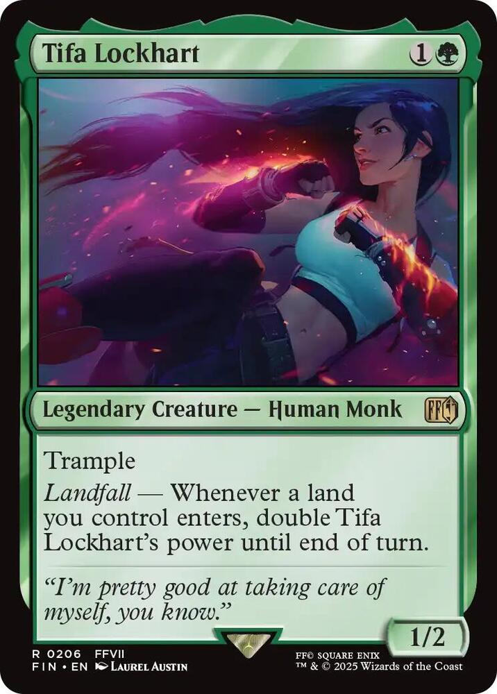 ティファ Tifa Lockhart Magic Con PTQプロモ MTG Tifa Lockhart | Promotional | Card Kingdom