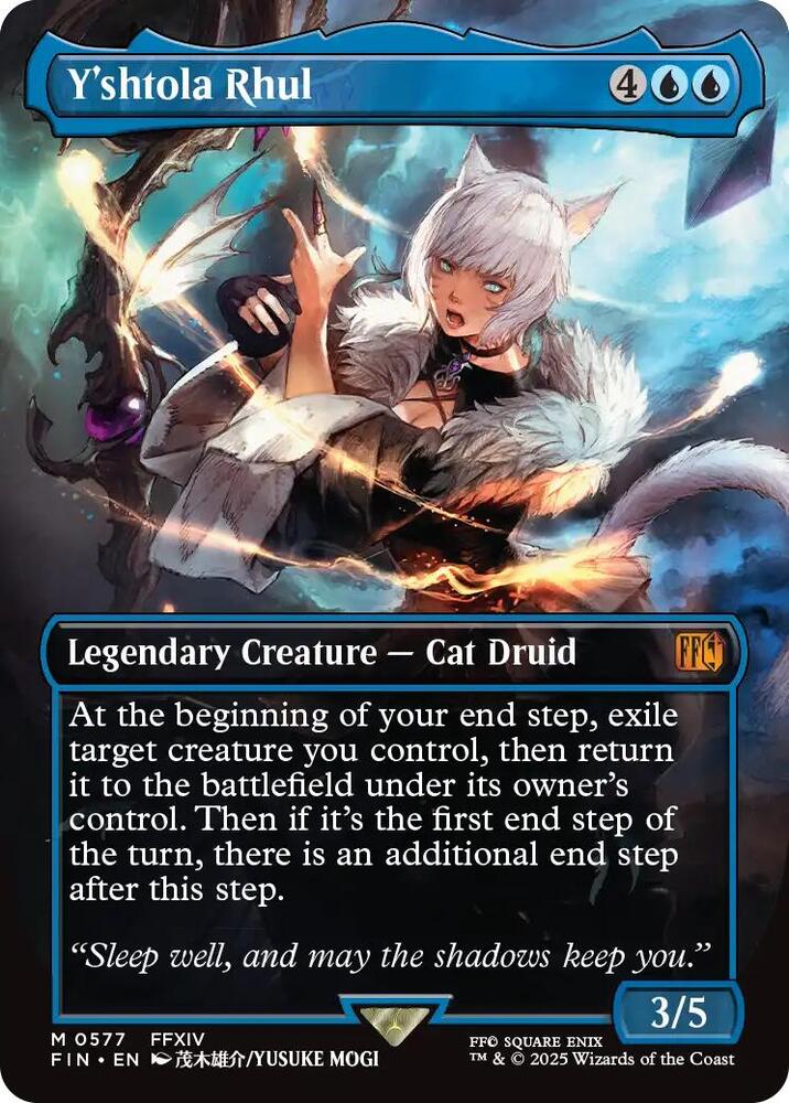 Y'shtola Rhul (Borderless) - FINAL FANTASY - Magic: The Gathering