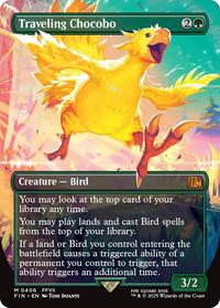 Traveling Chocobo (Borderless) (Foil)