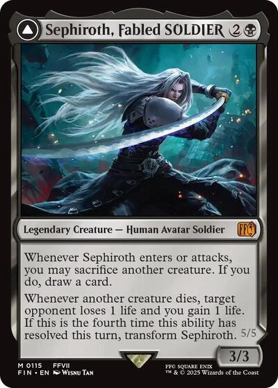 Sephiroth Fabled SOLDIER
