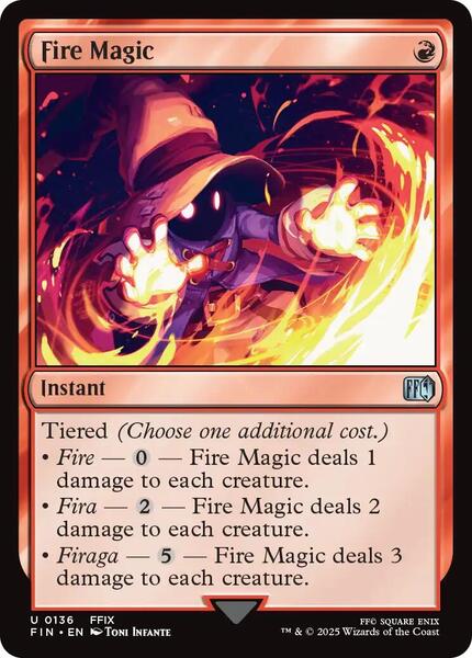 Fire Magic - FINAL FANTASY - magic