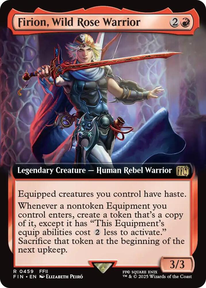 Firion, Wild Rose Warrior (Extended Art) - FINAL FANTASY - Magic: The  Gathering - TCGplayer.com