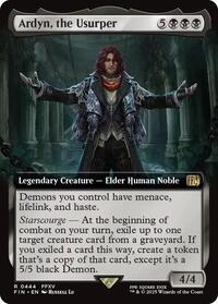 Ardyn, the Usurper (Extended Art) - FINAL FANTASY - Magic: The Gathering card
