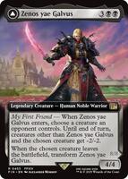 MTG FF ゼノス・イェー・ガルヴァス 超越せし者、神龍 拡張アート foil MTG FF ゼノス・イェー・ガルヴァス 超越せし者、神龍 拡張