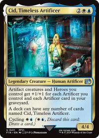 Cid, Timeless Artificer (0411) - FINAL FANTASY - Magic: The Gathering card