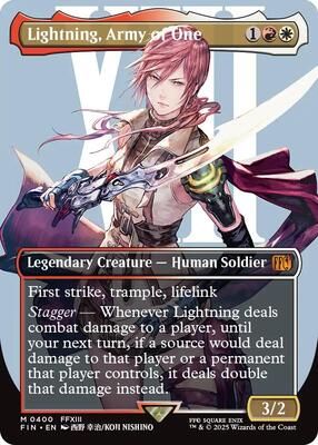 Lightning, Army of One