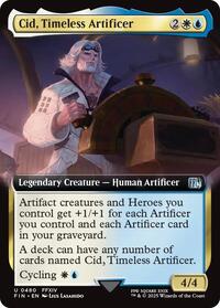 Cid, Timeless Artificer (Extended Art) (Foil)