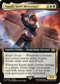 Squall, SeeD Mercenary (Extended Art) (Foil)