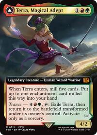 Terra, Magical Adept (Extended Art) (Foil)