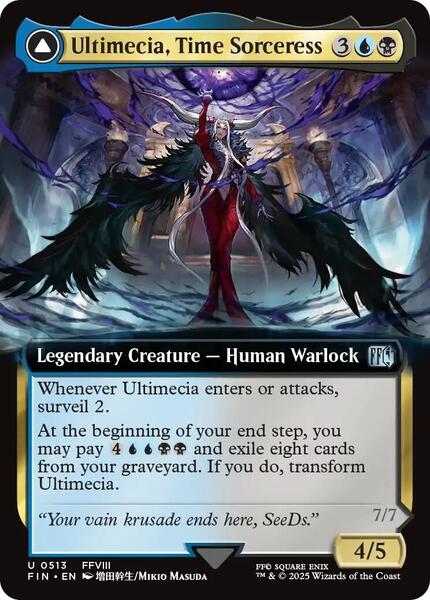 Ultimecia, Time Sorceress (Extended Art) - FINAL FANTASY - Magic
