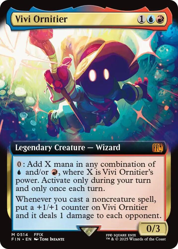 Vivi Ornitier (Extended Art) - FINAL FANTASY - Magic: The