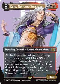 Kuja, Genome Sorcerer (Borderless) (Surge Foil) (Foil)