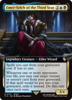 Emet-Selch of the Third Seat 拡張版foil、英語版 Emet-Selch of the Third Seat (Extended Art) - Commander