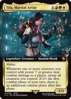 Mtg 格闘家、ティファ/Tifa, Martial Artistサージフォイル 英)格闘家、ティファ / Tifa, Martial Artist【FIC】 【Foil
