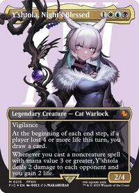 Y'shtola, Night's Blessed (Borderless) (Surge Foil) (Foil)