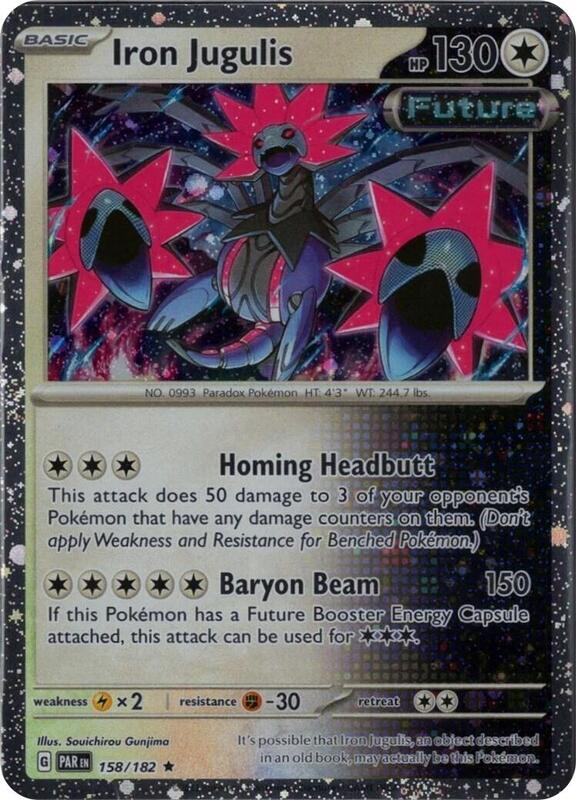 Iron Jugulis - 158/182 (Cosmos Holo) 158/182 from Miscellaneous Cards & Products