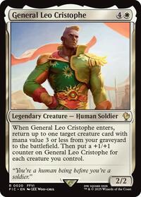 General Leo Cristophe - Commander: FINAL FANTASY - Magic: The Gathering card