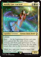 最後の古代種エアリス/Aerith, Last Ancient　拡張foil MTG FOIL Aerith, Last Ancient (Extended Art ) English | eBay
