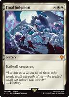 Final Judgment - Commander: FINAL FANTASY - Magic: The Gathering