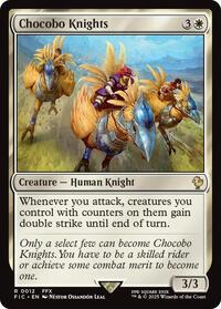 Chocobo Knights - Commander: FINAL FANTASY - Magic: The Gathering card