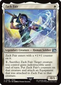 Zack Fair - FINAL FANTASY - Magic: The Gathering card