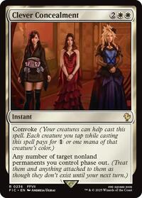 Clever Concealment - Commander: FINAL FANTASY - Magic: The Gathering card
