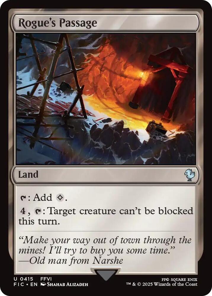 Rogue's Passage - Commander: FINAL FANTASY - Magic: The Gathering