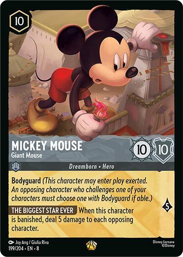 Mickey Mouse - Giant Mouse - Reign of Jafar - Disney Lorcana