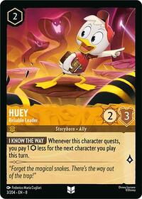 Huey - Reliable Leader card