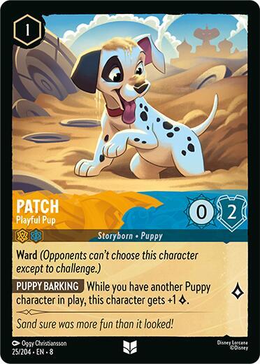 Patch - Playful Pup - Reign of Jafar - Disney Lorcana - TCGplayer.com