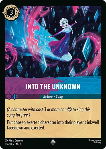Into the Unknown - Reign of Jafar - Disney Lorcana - TCGplayer.com