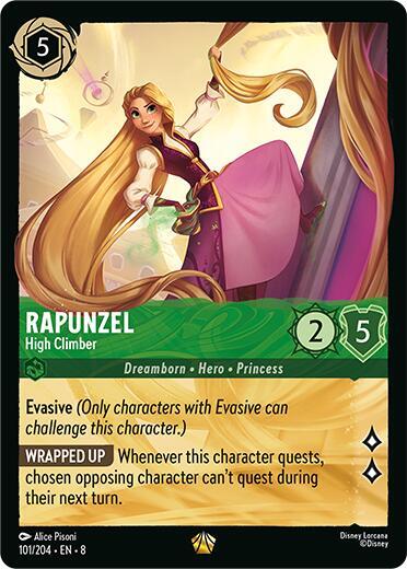 Rapunzel - High Climber - Reign of Jafar - Disney Lorcana